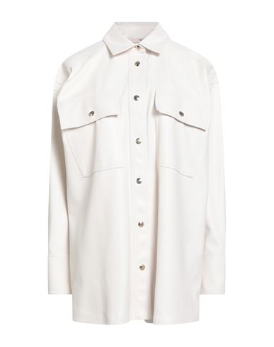 Woman Shirt Cream Size 6 Polyurethane
