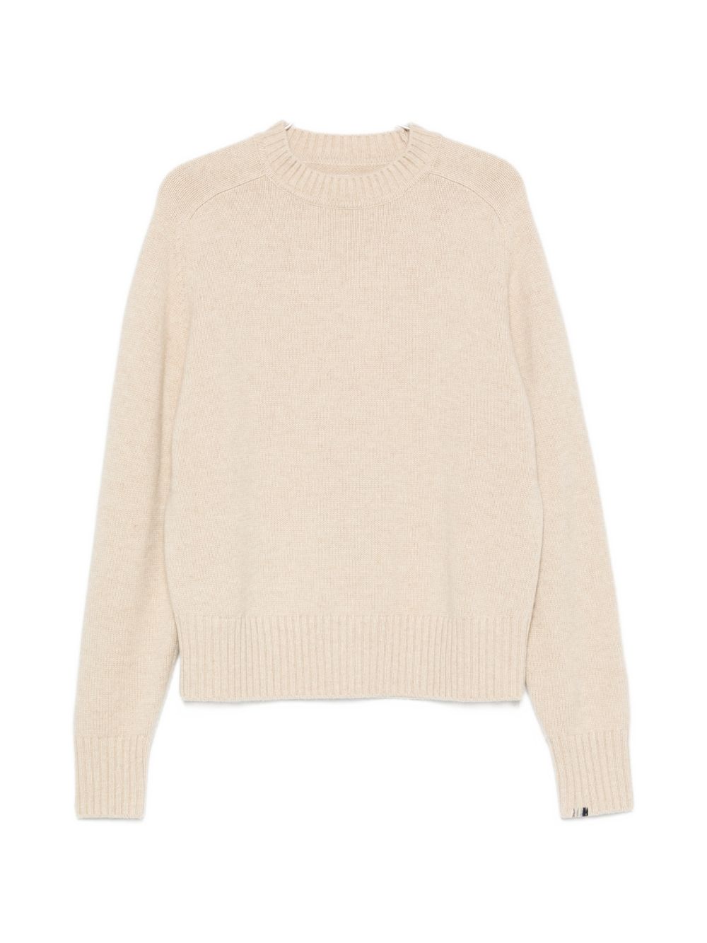 Cashmere Crewneck Sweater — Beige