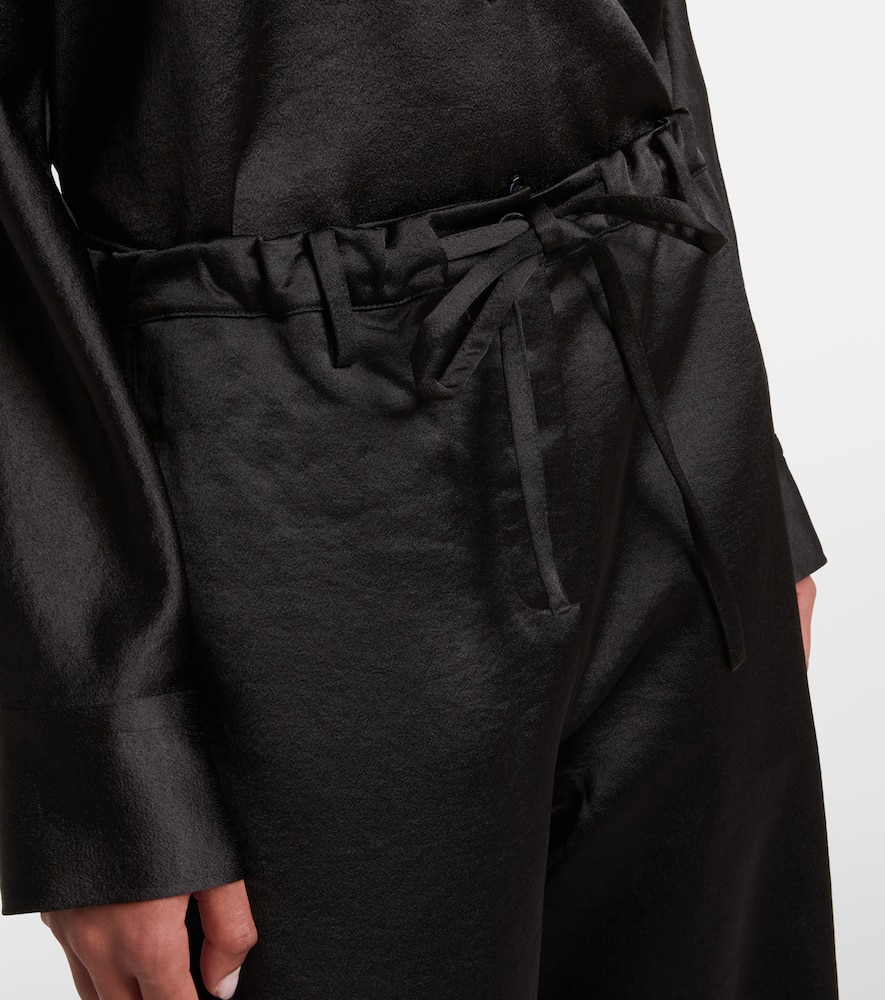 White Label Magnus crêpe wide-leg pants