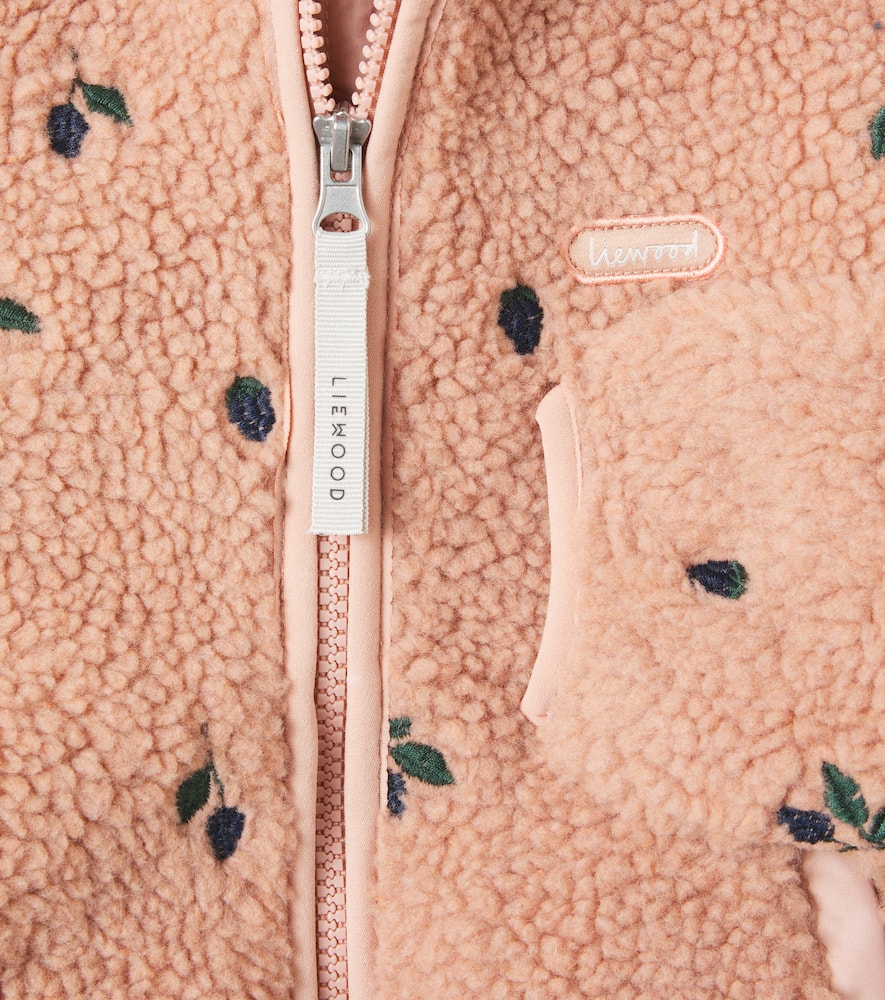 Baby Mara embroidered pile jacket