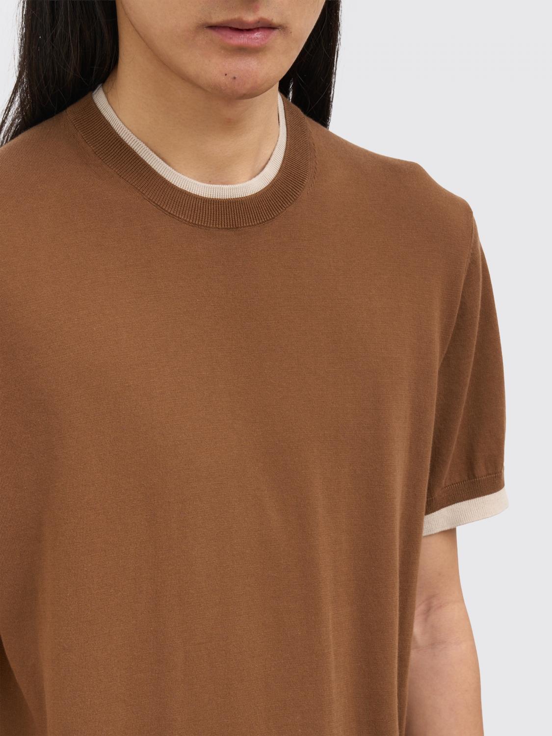 Sweater Men color Burnt