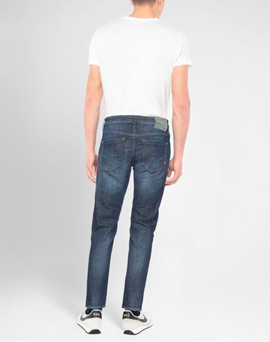 Man Jeans Blue Size 29 Cotton, Elastane