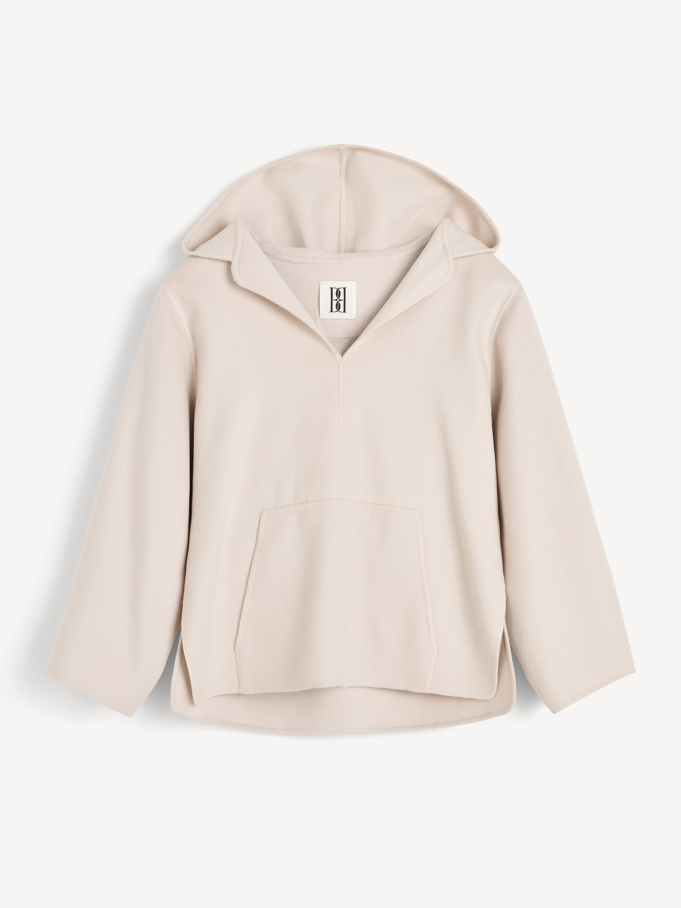 Marguerite hooded wool sweater