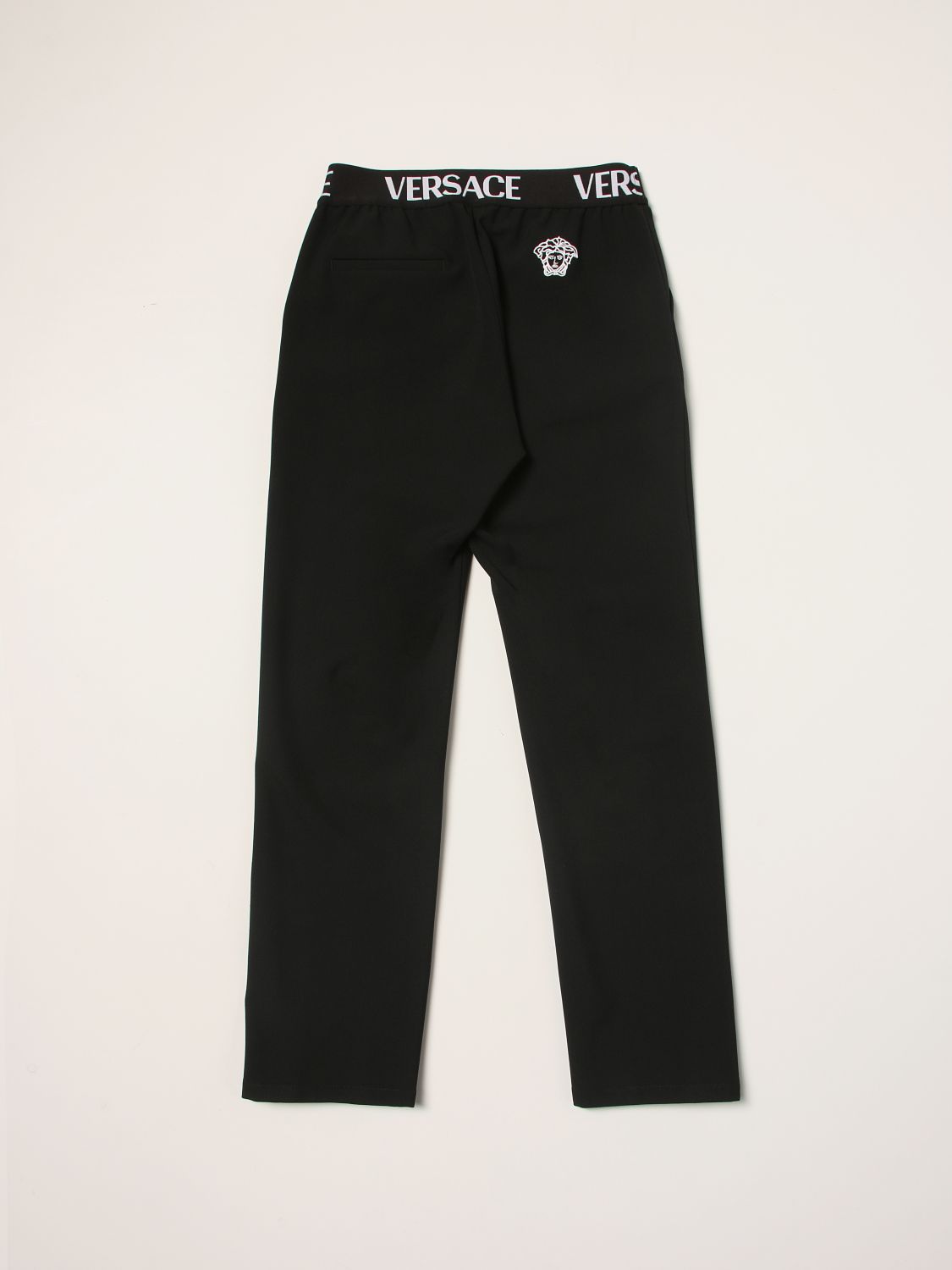 Versace Young pants with Medusa logo