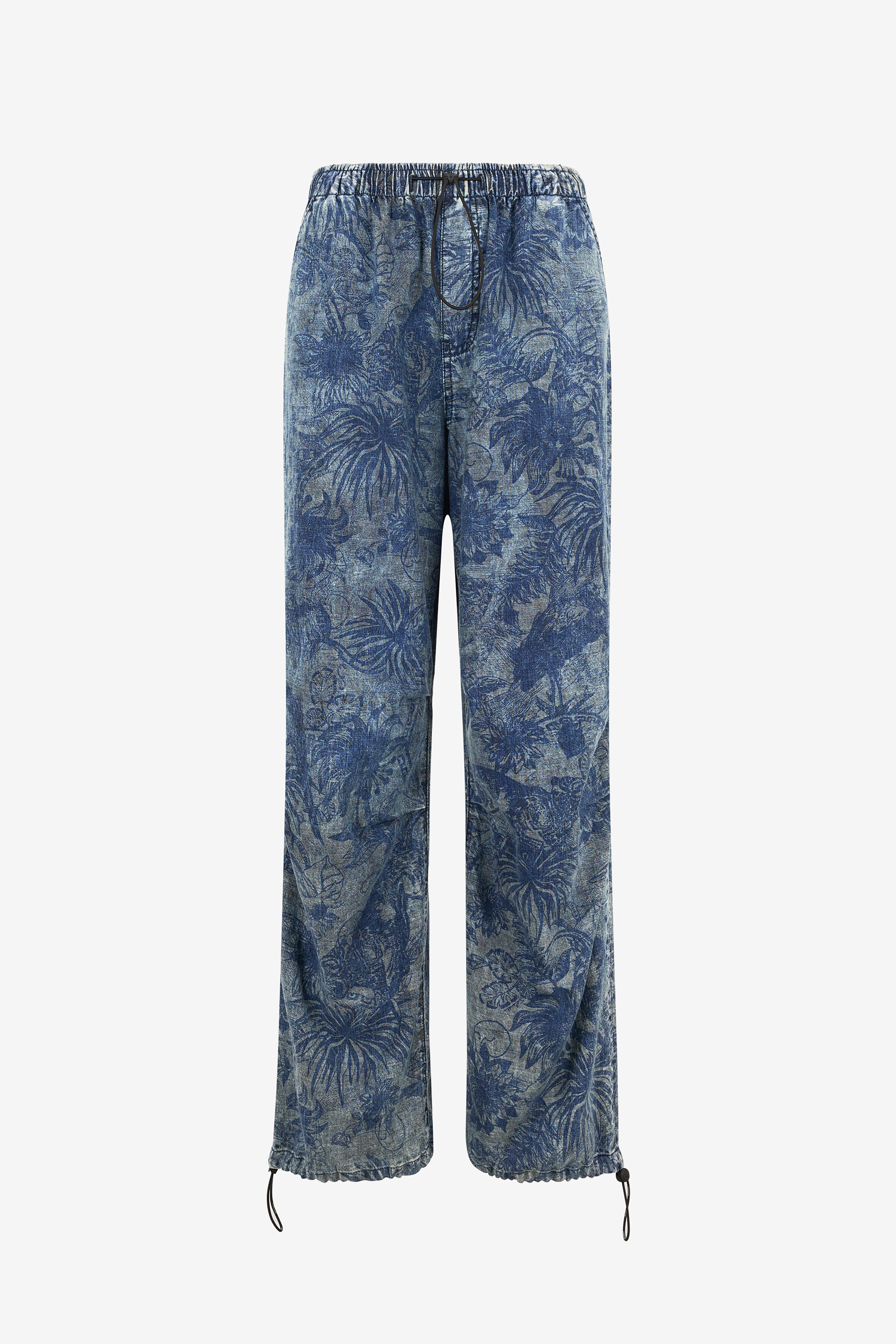 Floral-print Sports Pants