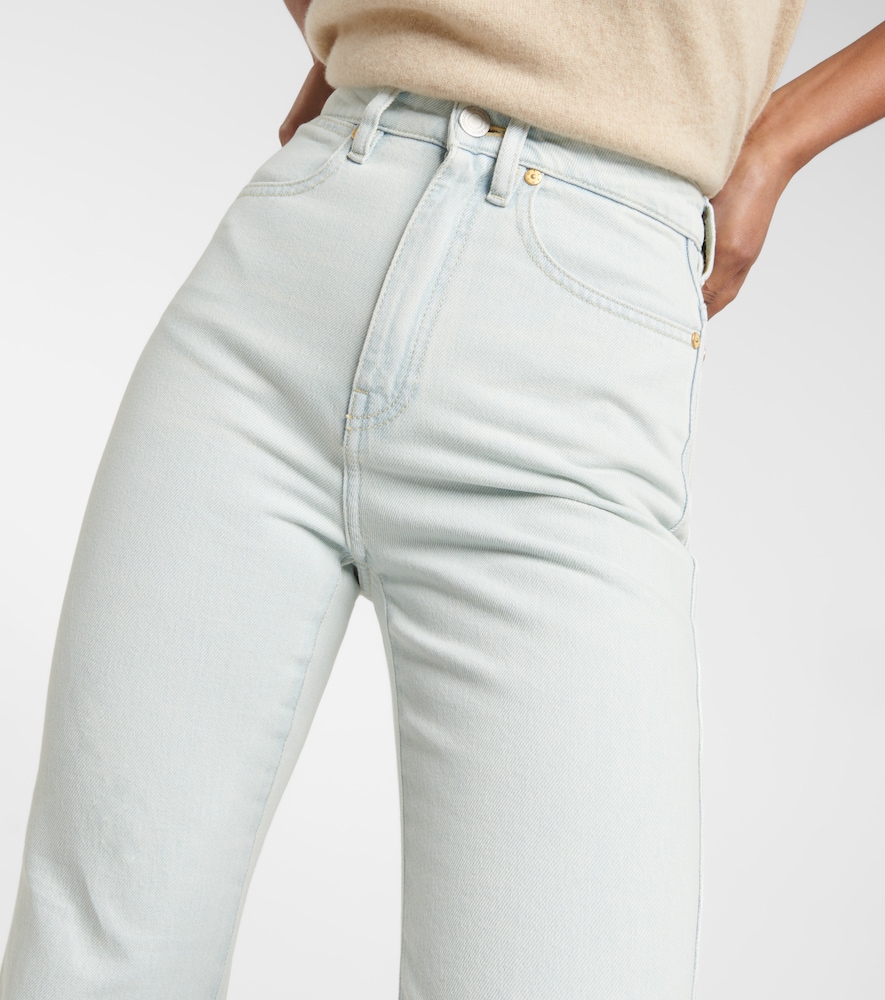 Fulham high-rise straight jeans