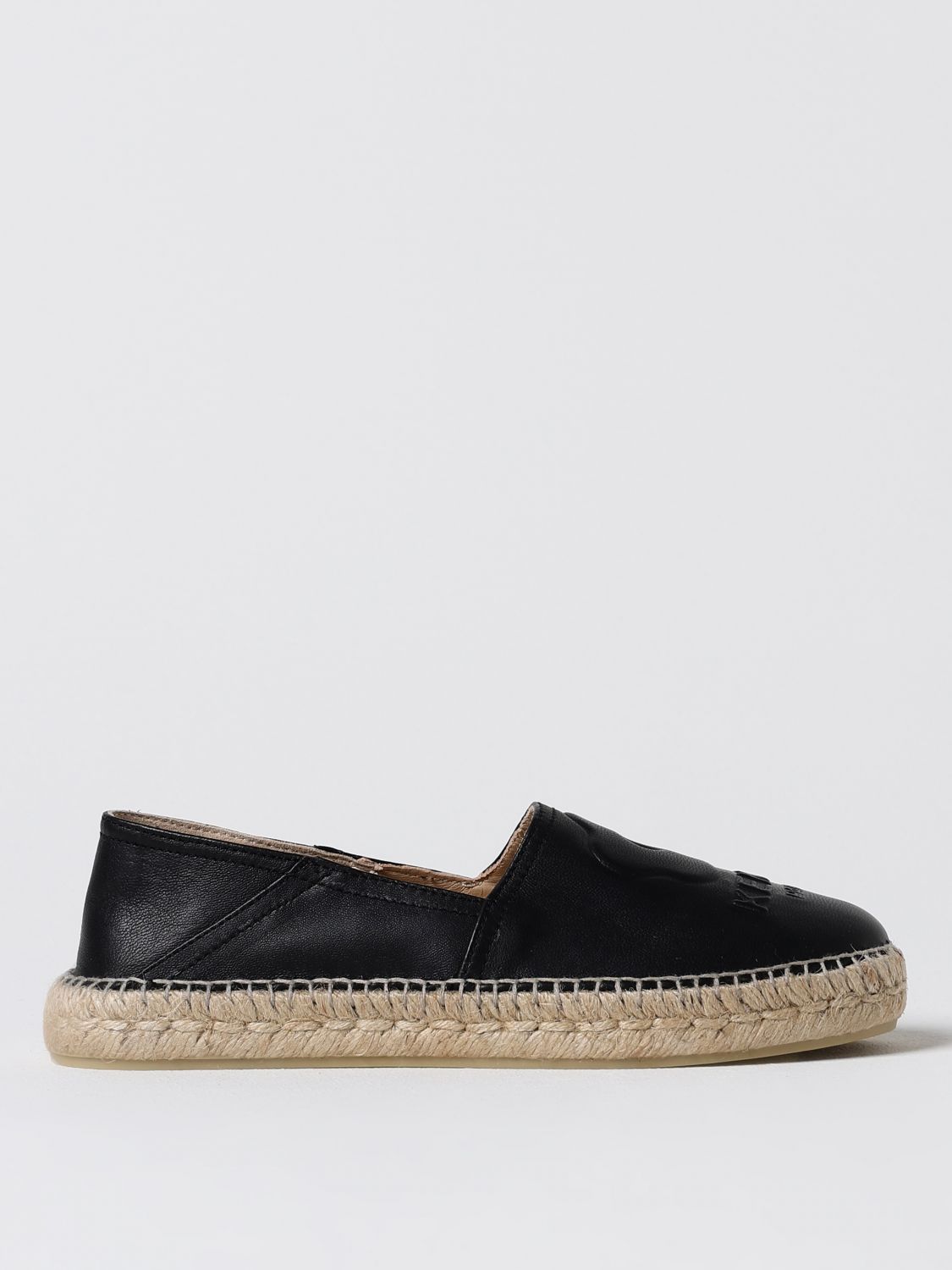 'Boke Flower 2.0' leather espadrilles - Black