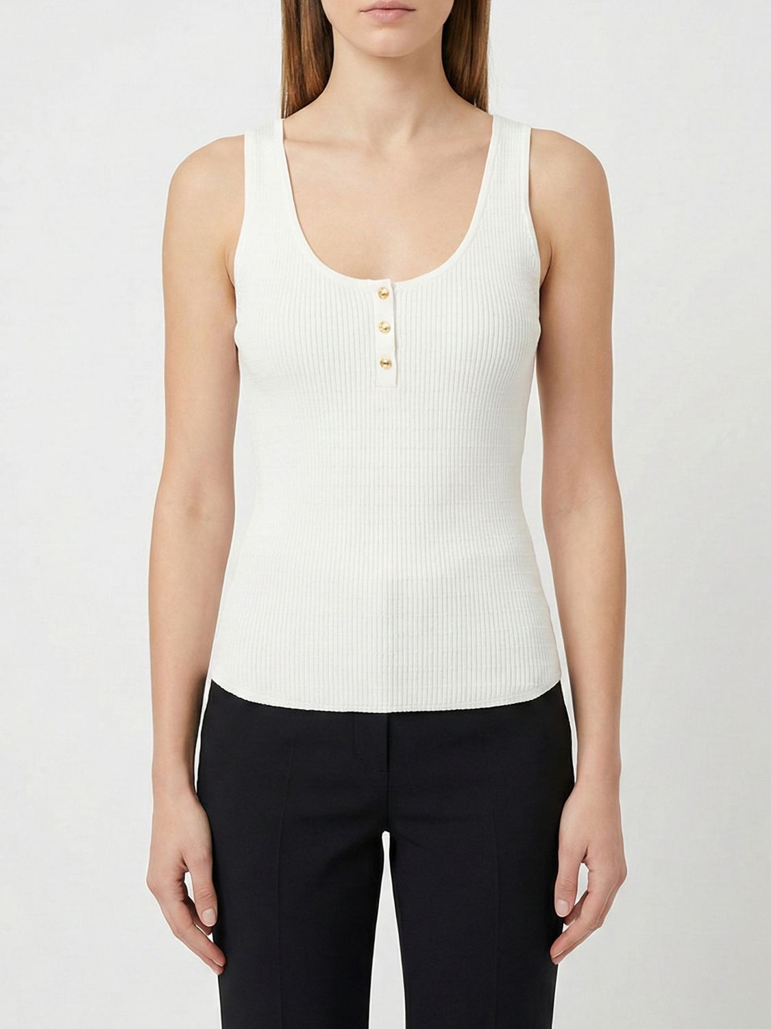 Top Woman color Black