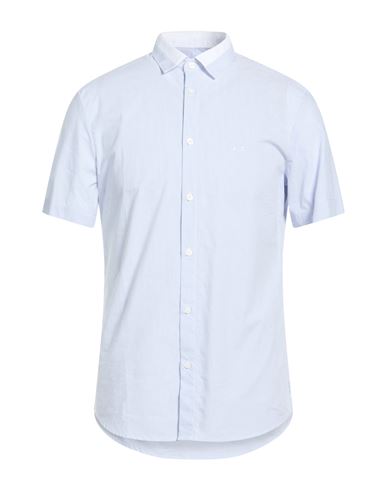 Man Shirt Sky blue Size L Cotton