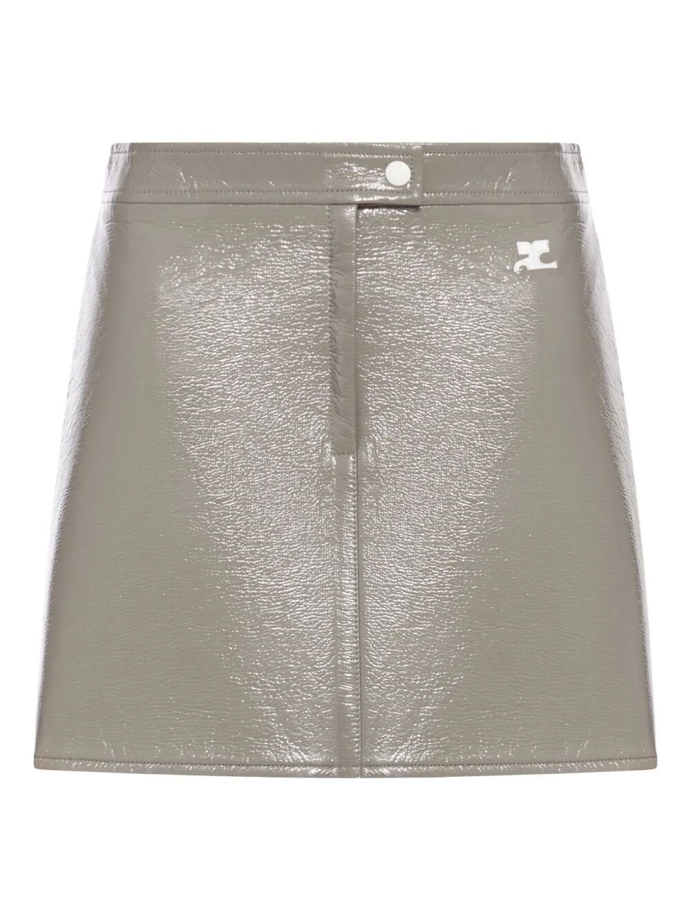 Reedition Vinyl Mini Skirt