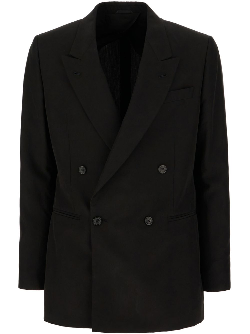 Double-breasted blazer - Black
