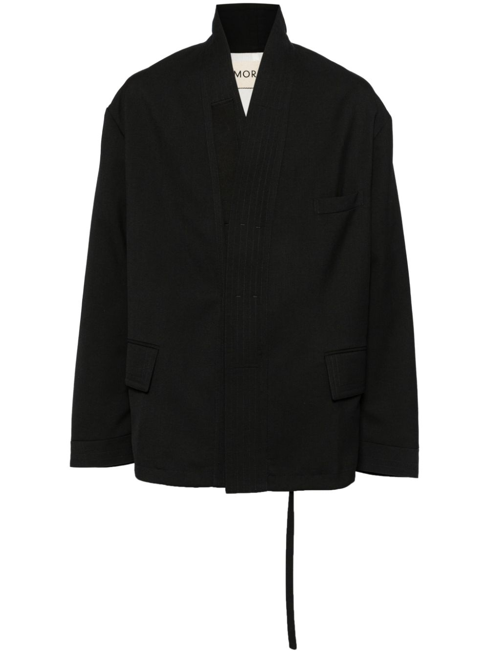 Virgin-wool jacket - Black
