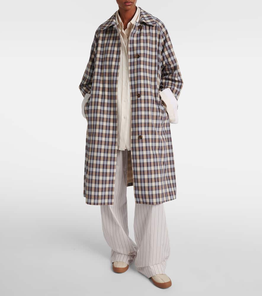 Nesson oversized striped cupro shirt