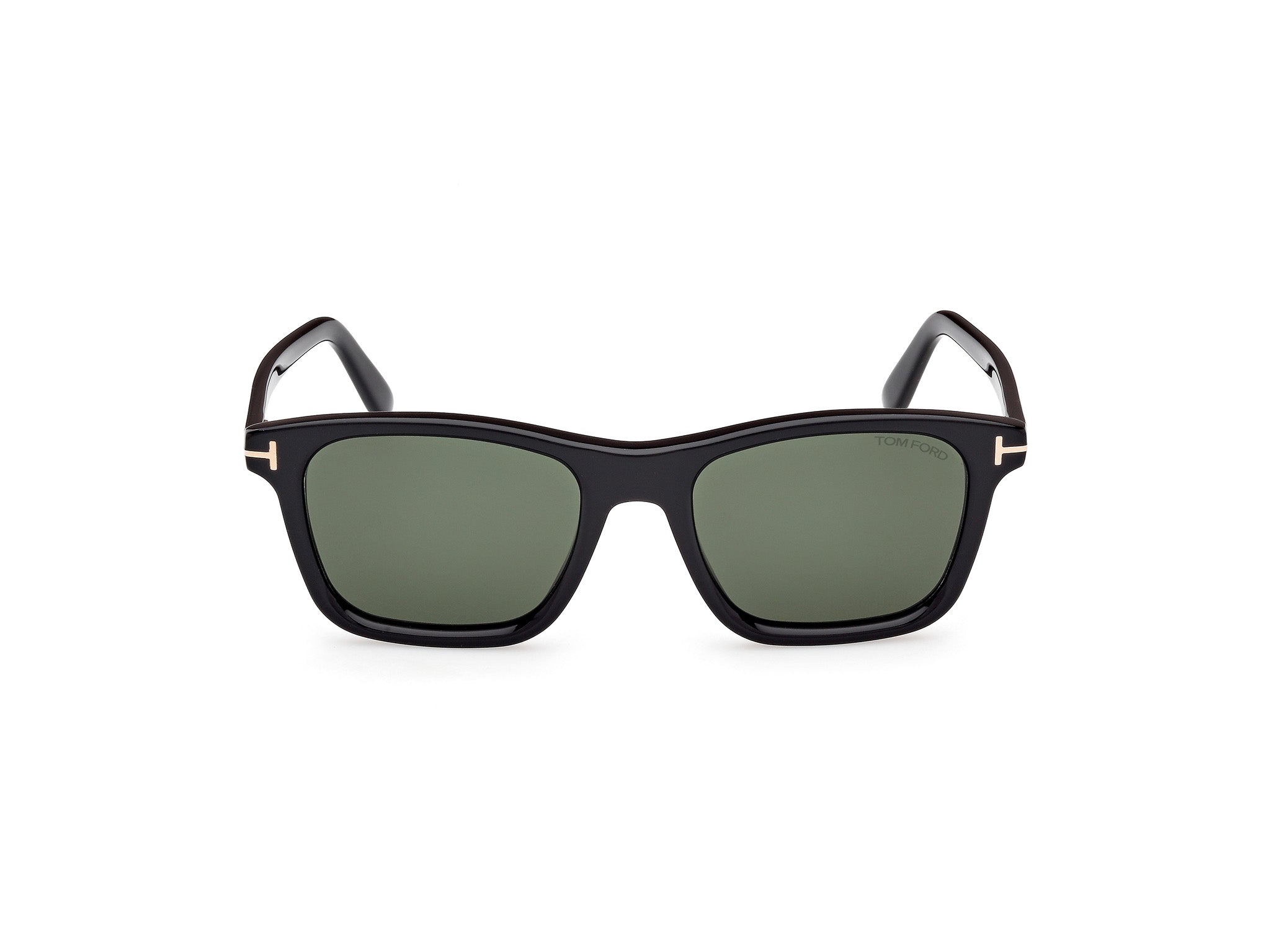 TOM FORD Man TOM FORD FT1179 BARRON 01N Sunglasses Acetate Black Green Squared Norma