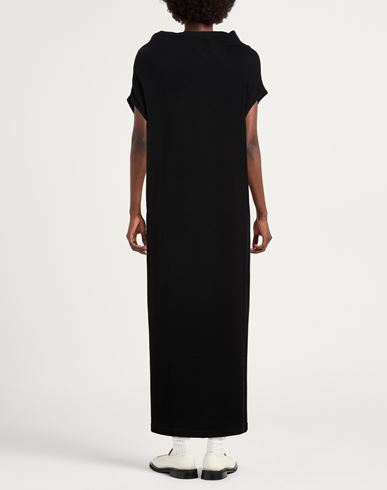Woman Maxi dress Black Size 2 Wool