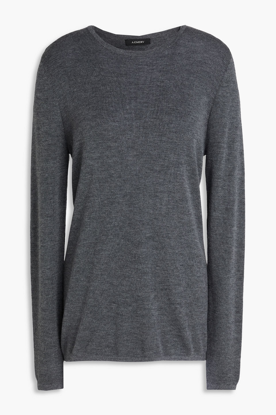 Charlie merino wool sweater - Gray - XL