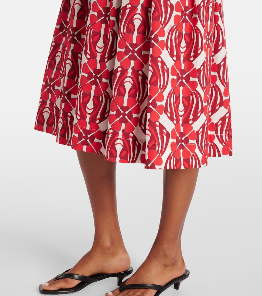 Libertine printed cotton shirt dress