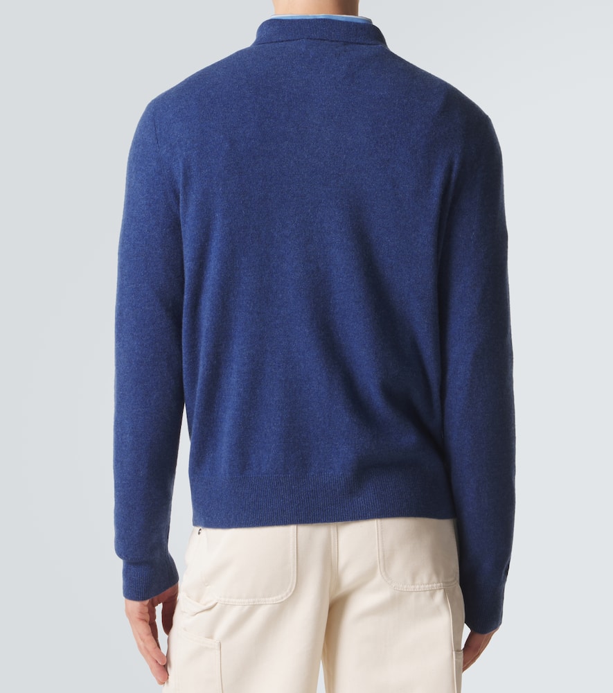 Polo Bear cashmere polo sweater