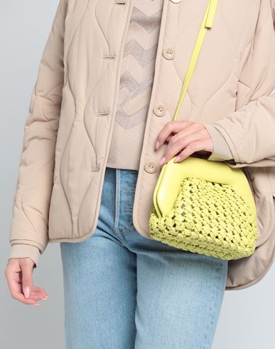 Themoirè Woman Handbag Acid green