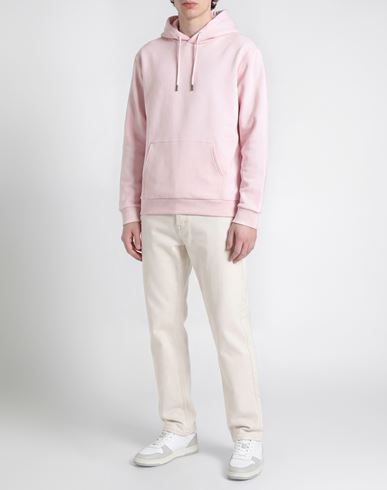 Man Sweatshirt Light pink Size XS Cotton, Polyester