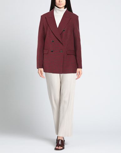 Woman Blazer Red Size 6 Viscose, Polyester, Elastane