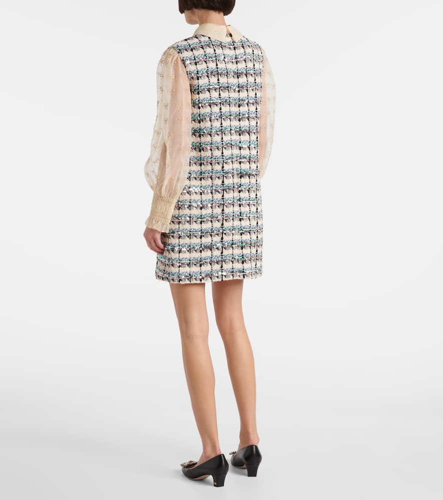 Embellished minidress