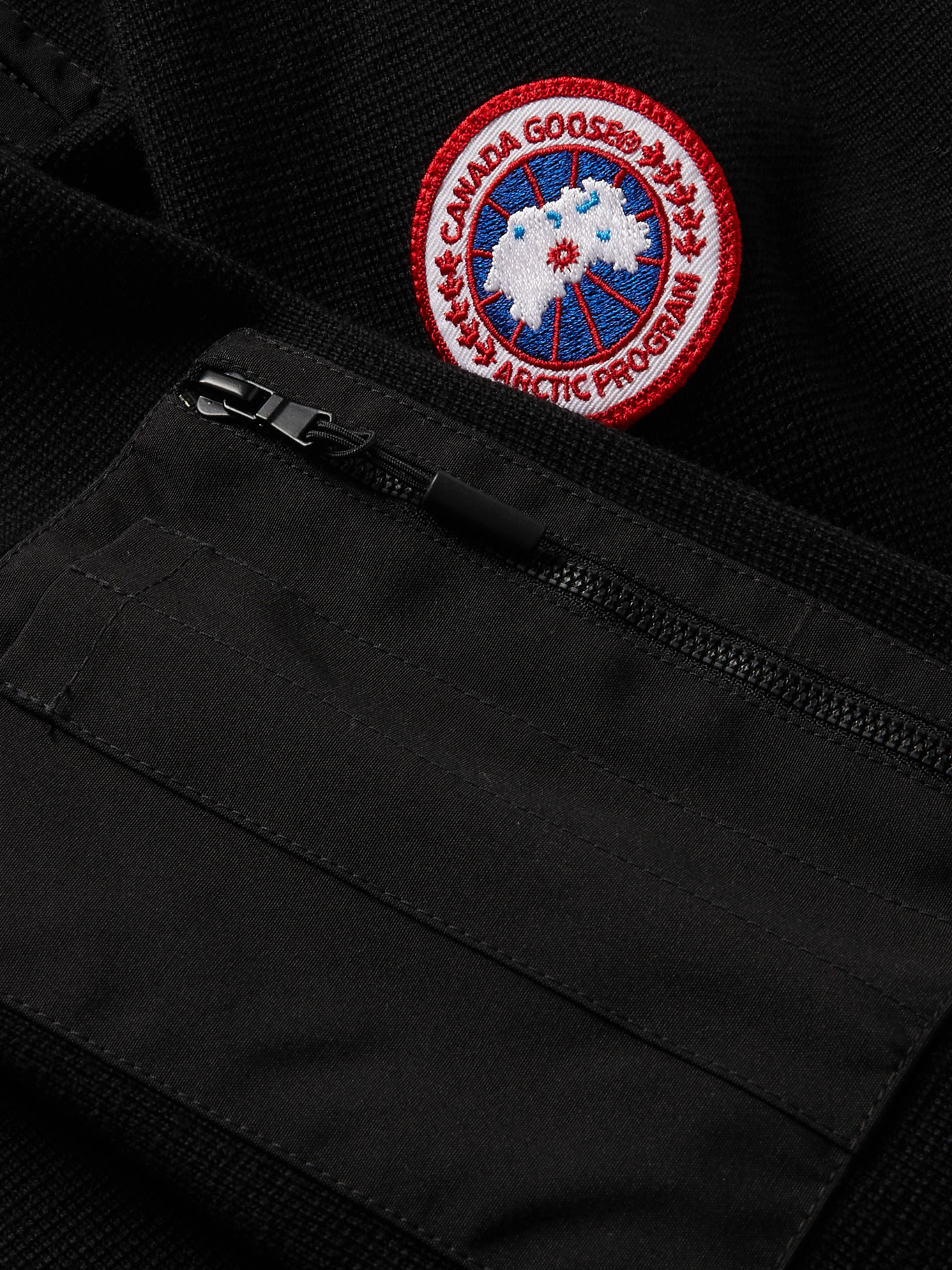 Stormont Slim-Fit CORDURA-Trimmed Merino Wool Half-Zip Sweater