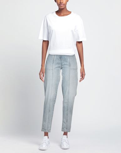 Woman Jeans Blue Size S Cotton