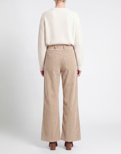 Woman Pants Beige Size 4 Cotton