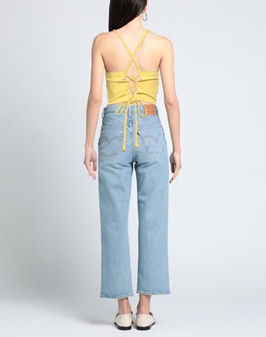Woman Top Yellow