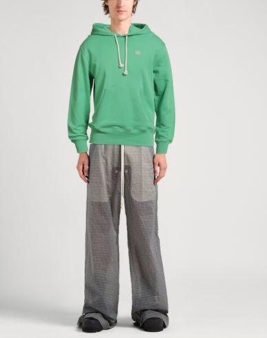 Man Sweatshirt Green Size M Cotton