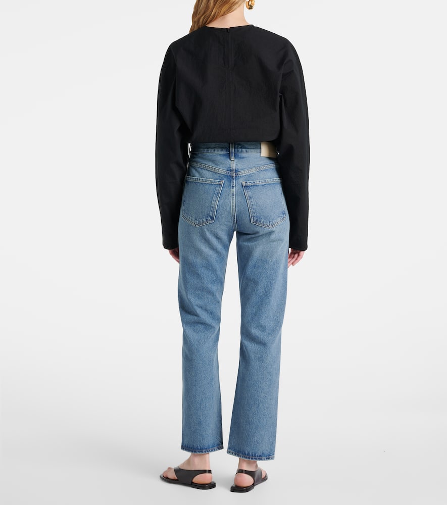 Blaine high-rise flared jeans