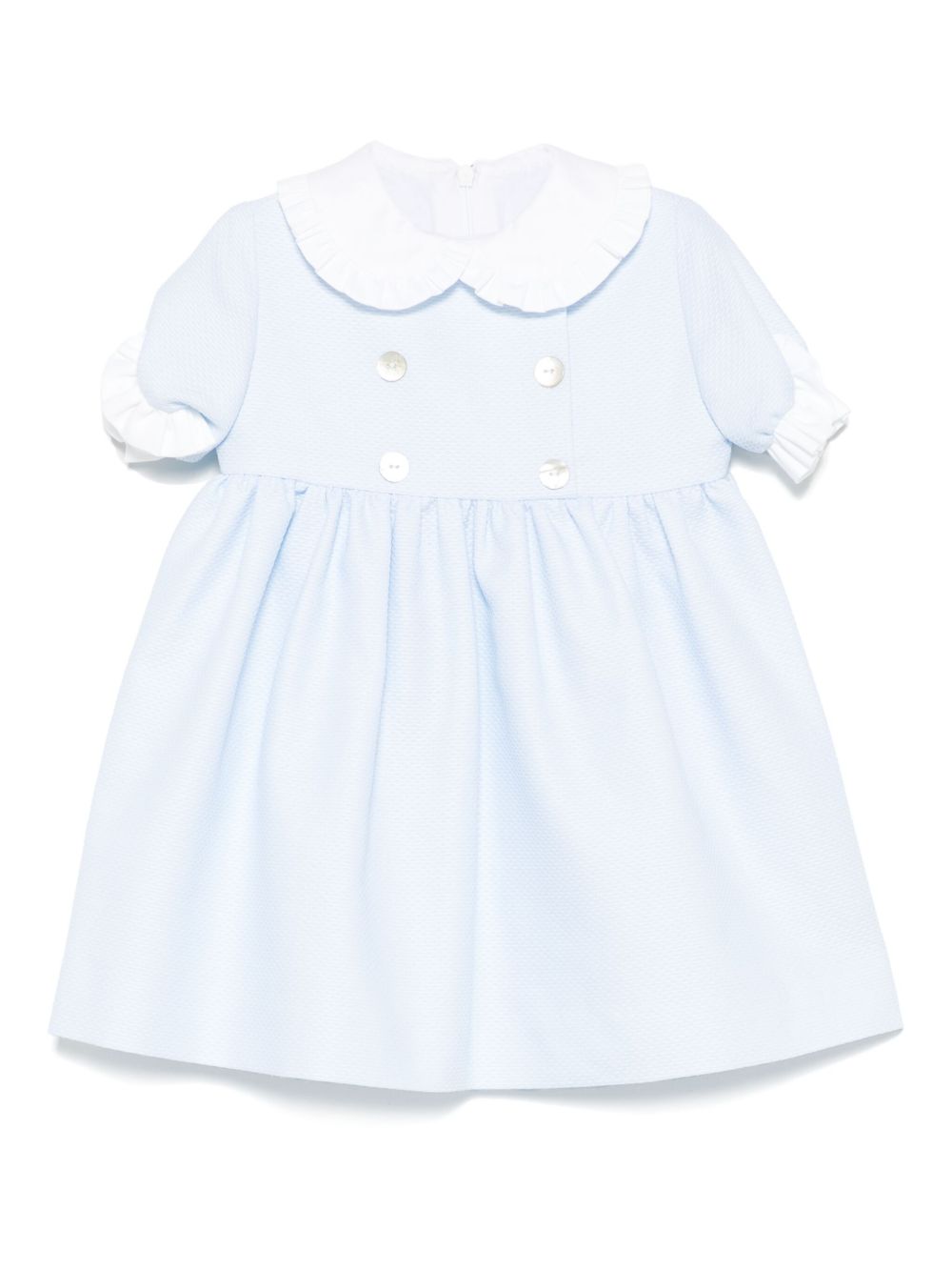 Siola ruffle-detail dress - Blue