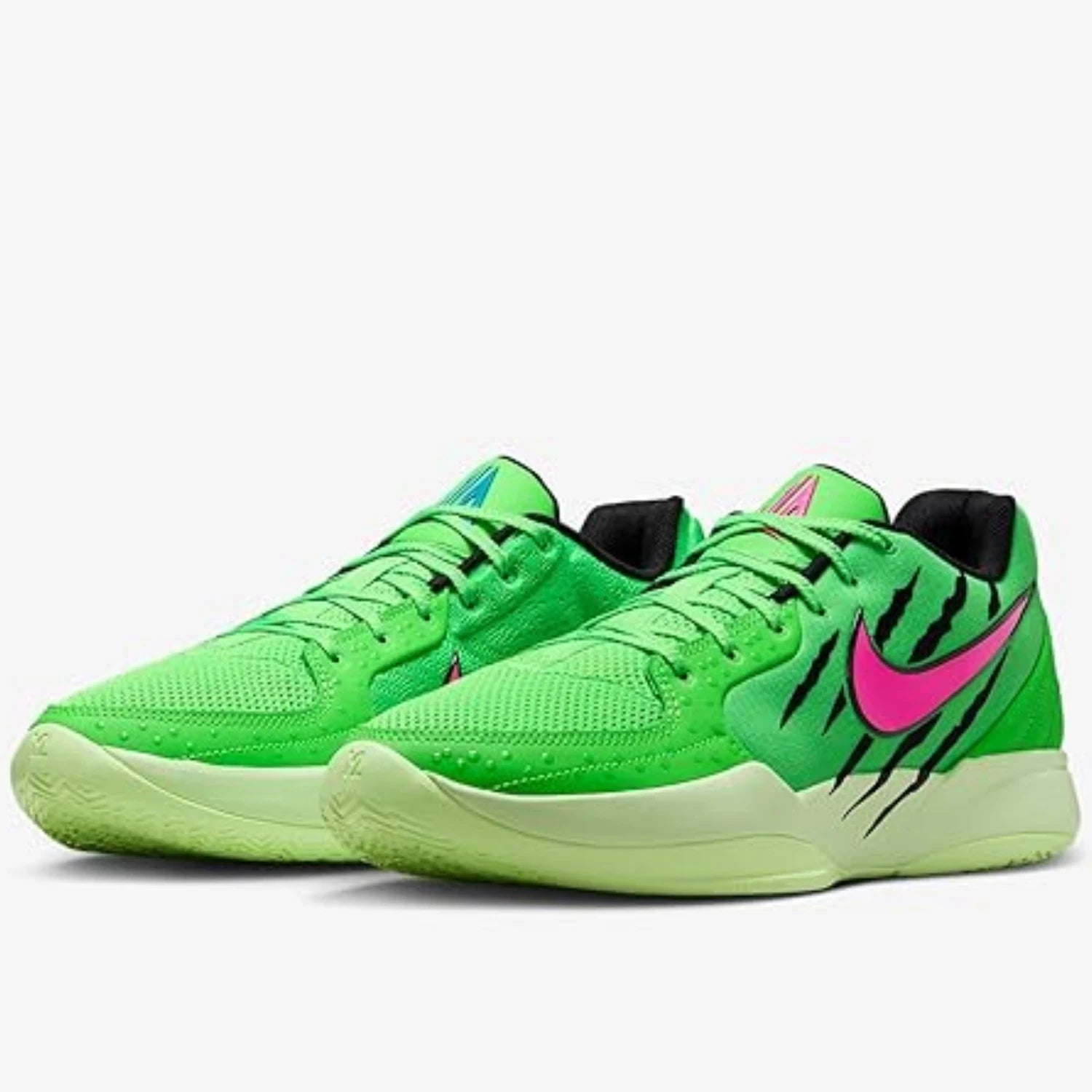 Men's Ja 2 IB8235-300 Sneakers Scratch Green Basketball Shoes RHS7266