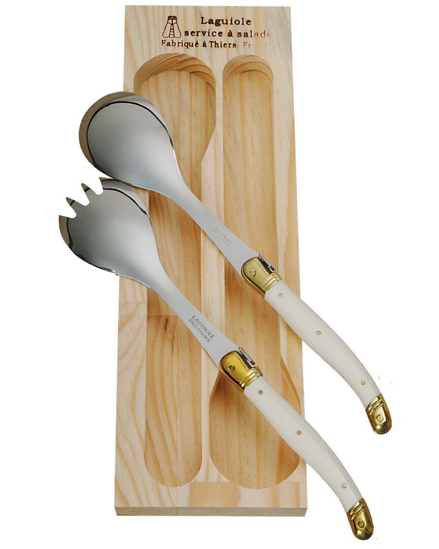 Laguiole 2pc Salad Server Set