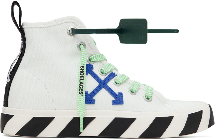White High Vulcanized Sneakers