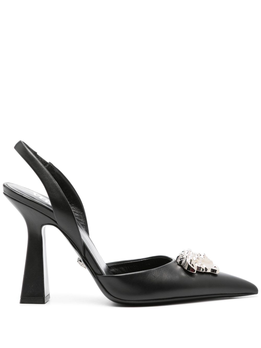 105mm La Medusa slingback pumps - Black