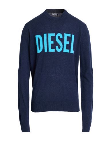 Man Sweater Midnight blue Size M Wool, Cashmere