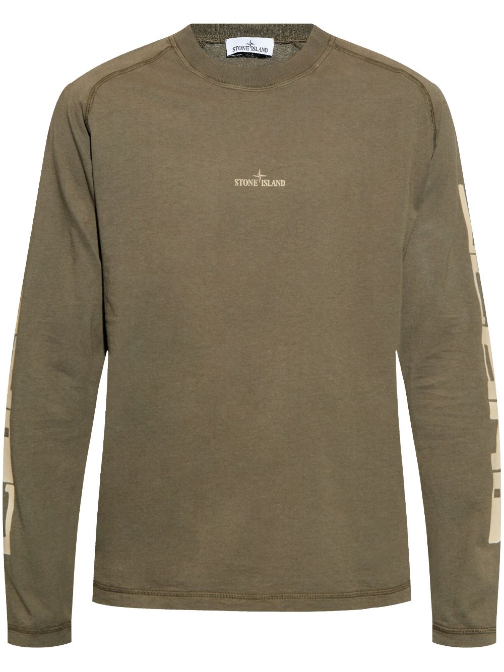 Logo-print T-shirt - Green