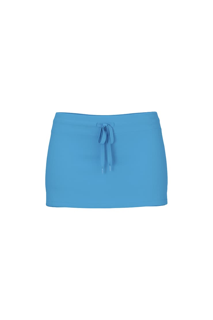 StretchTerry™ Micro Skort - Blue - Women Clothing