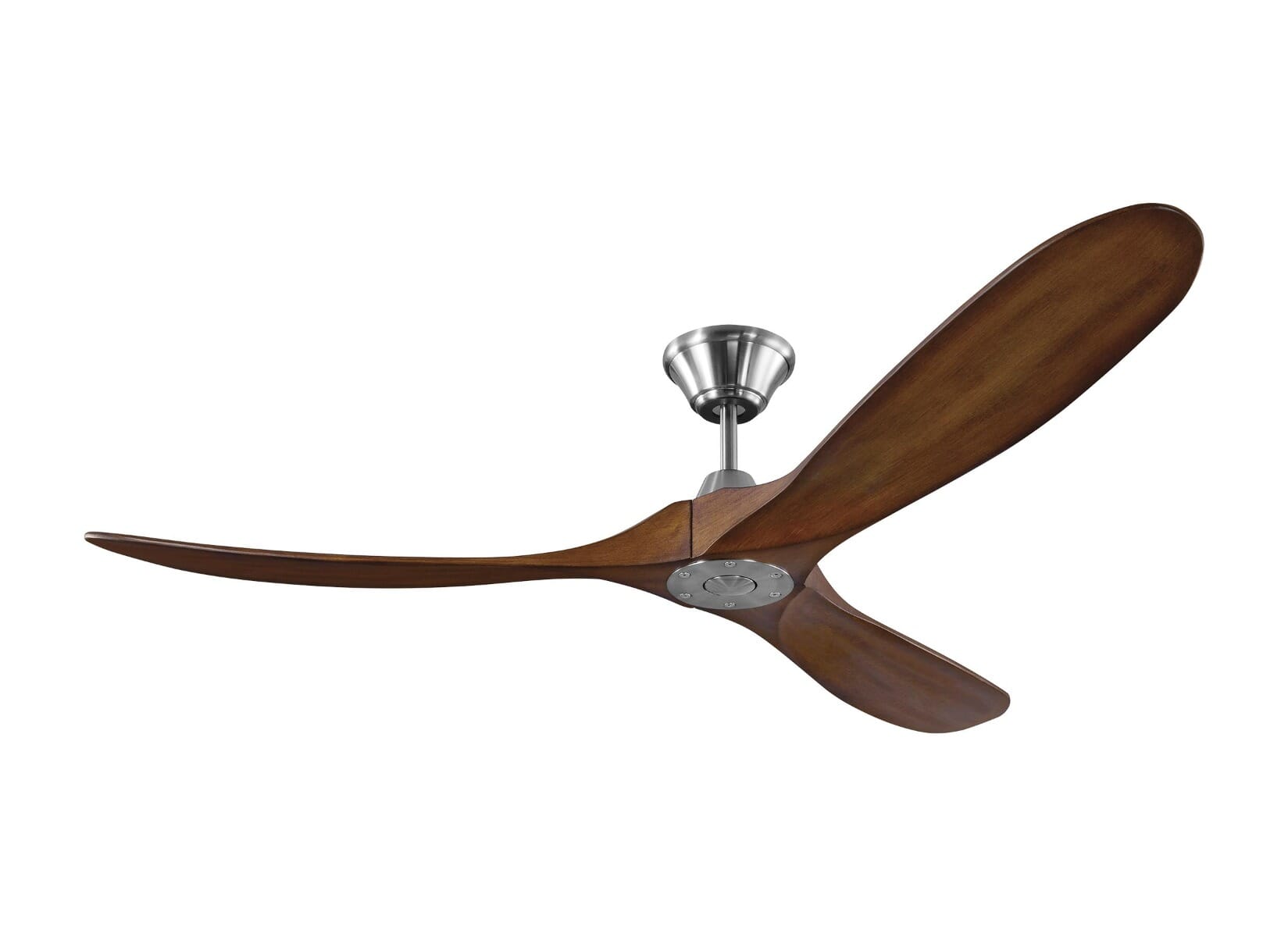 Maverick Indoor/Outdoor 60" Ceiling Fan in Brushed Stee
