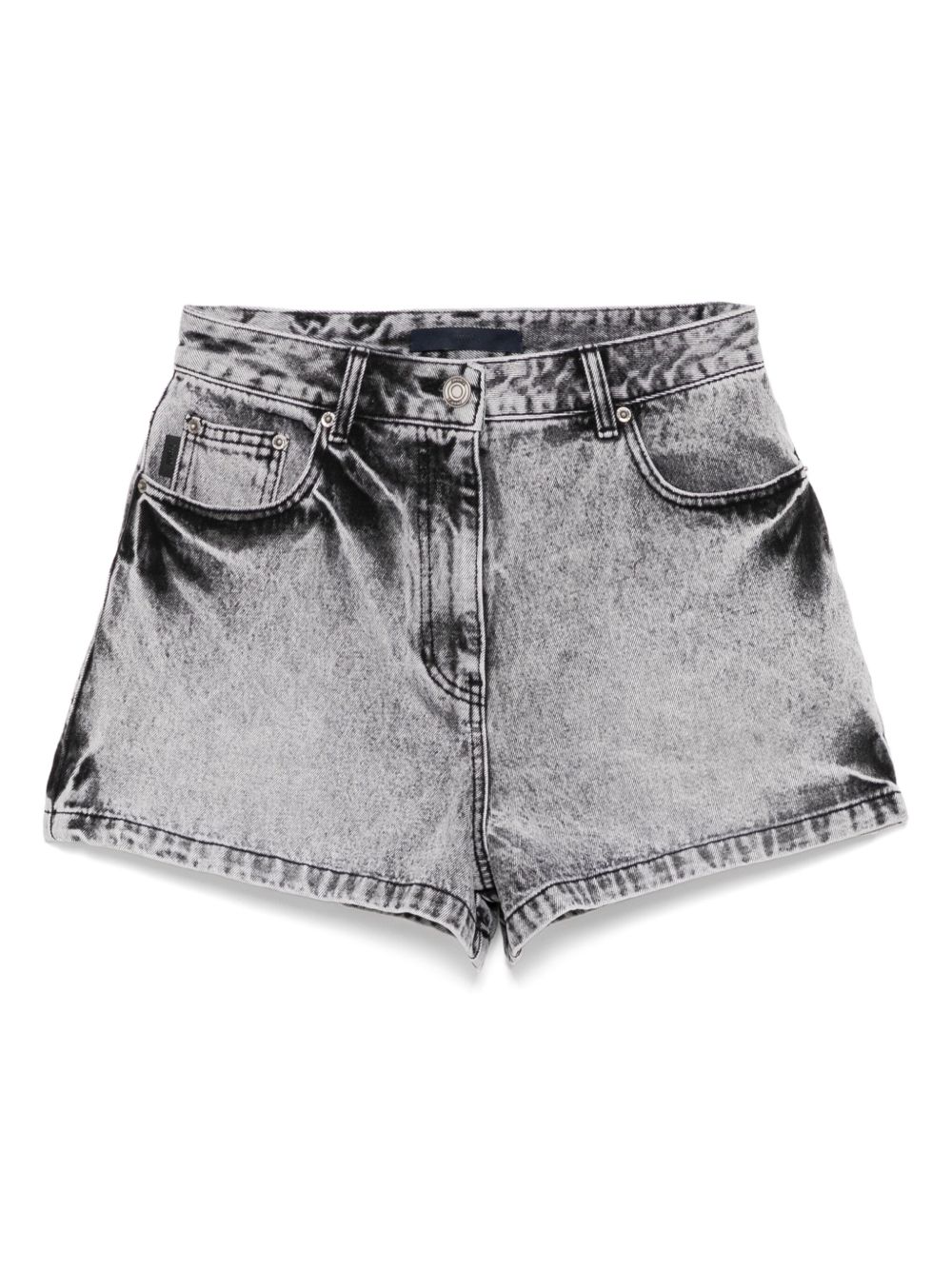 Denim shorts - Black