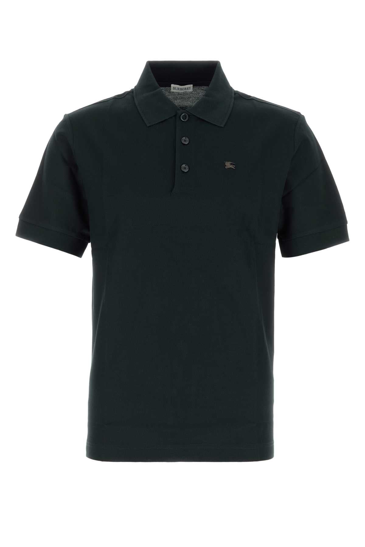 Cuff Polo Shirt — Black