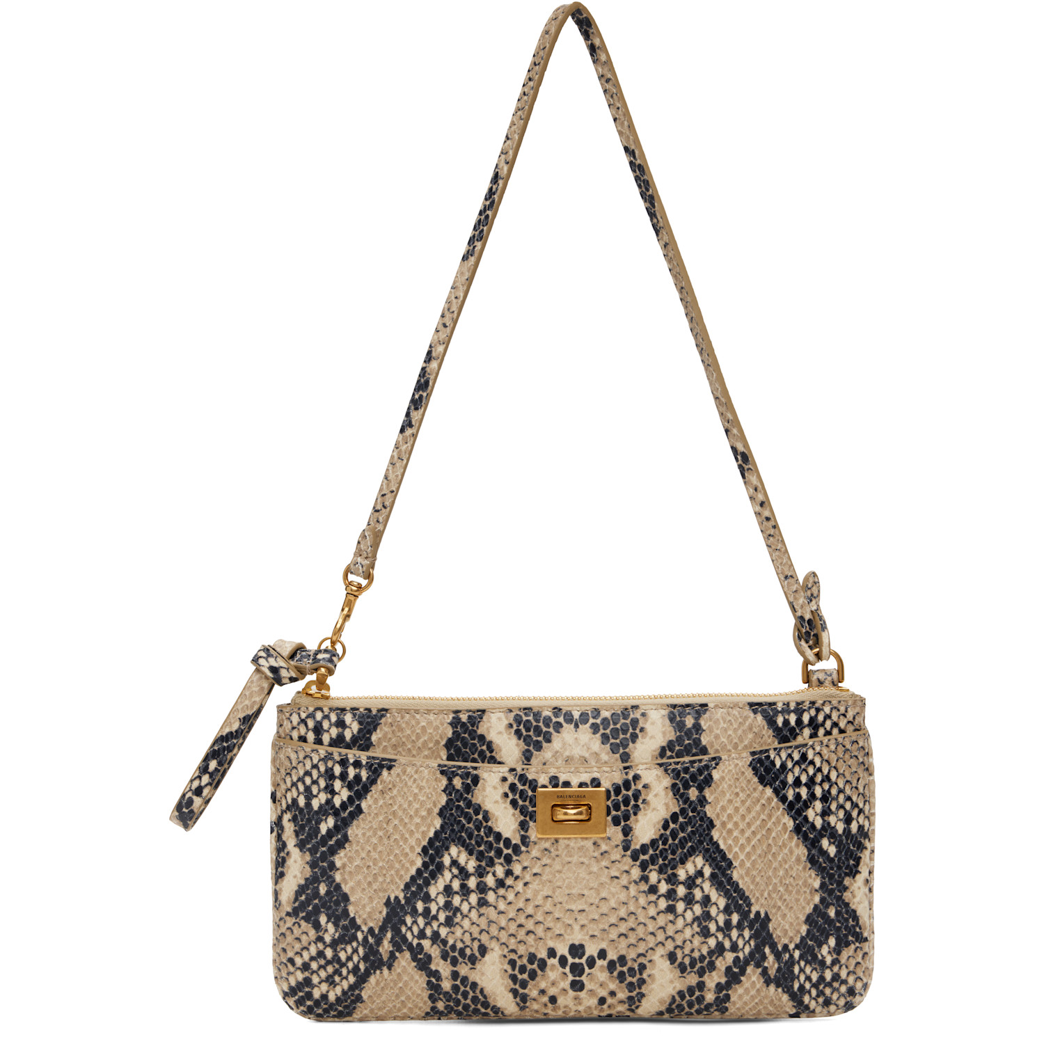 Beige Rodeo Phone Pouch Bag