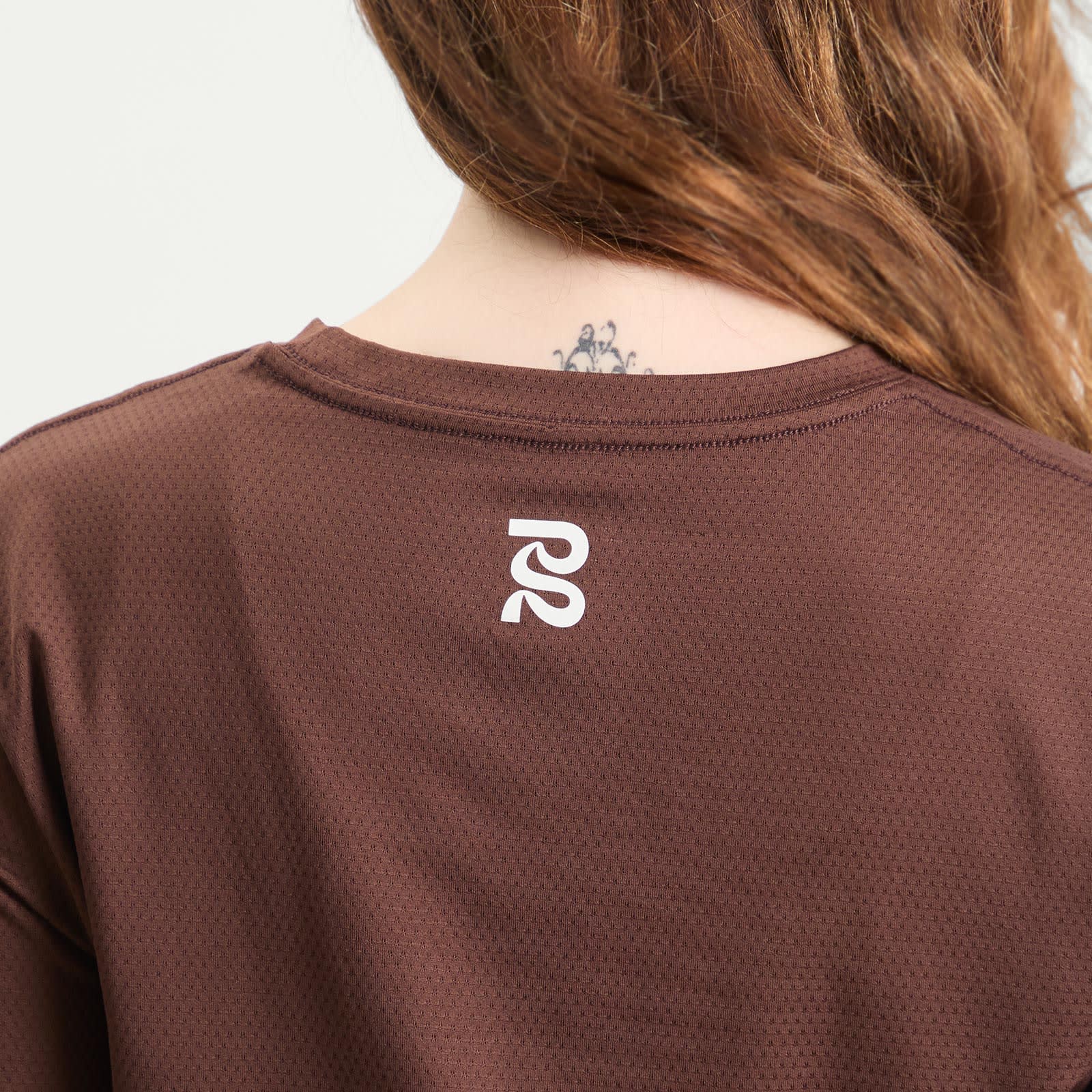 Women's Micromesh™ Long Sleeve Relaxed Women’S T-Shirt Cacao
