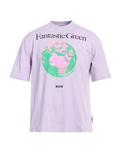 Man T-shirt Lilac