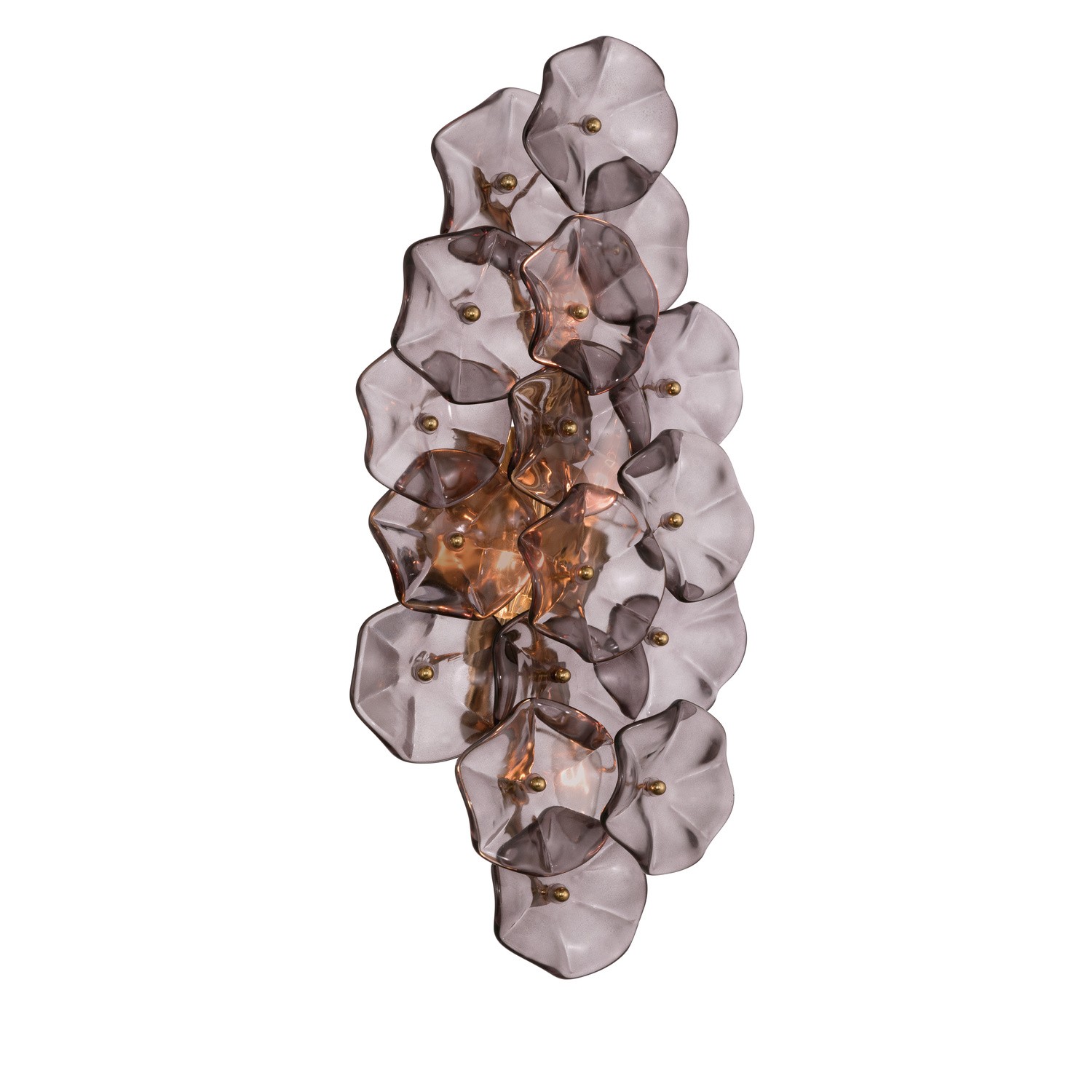 Aged Brass Wall Sconce from the Esme Collection