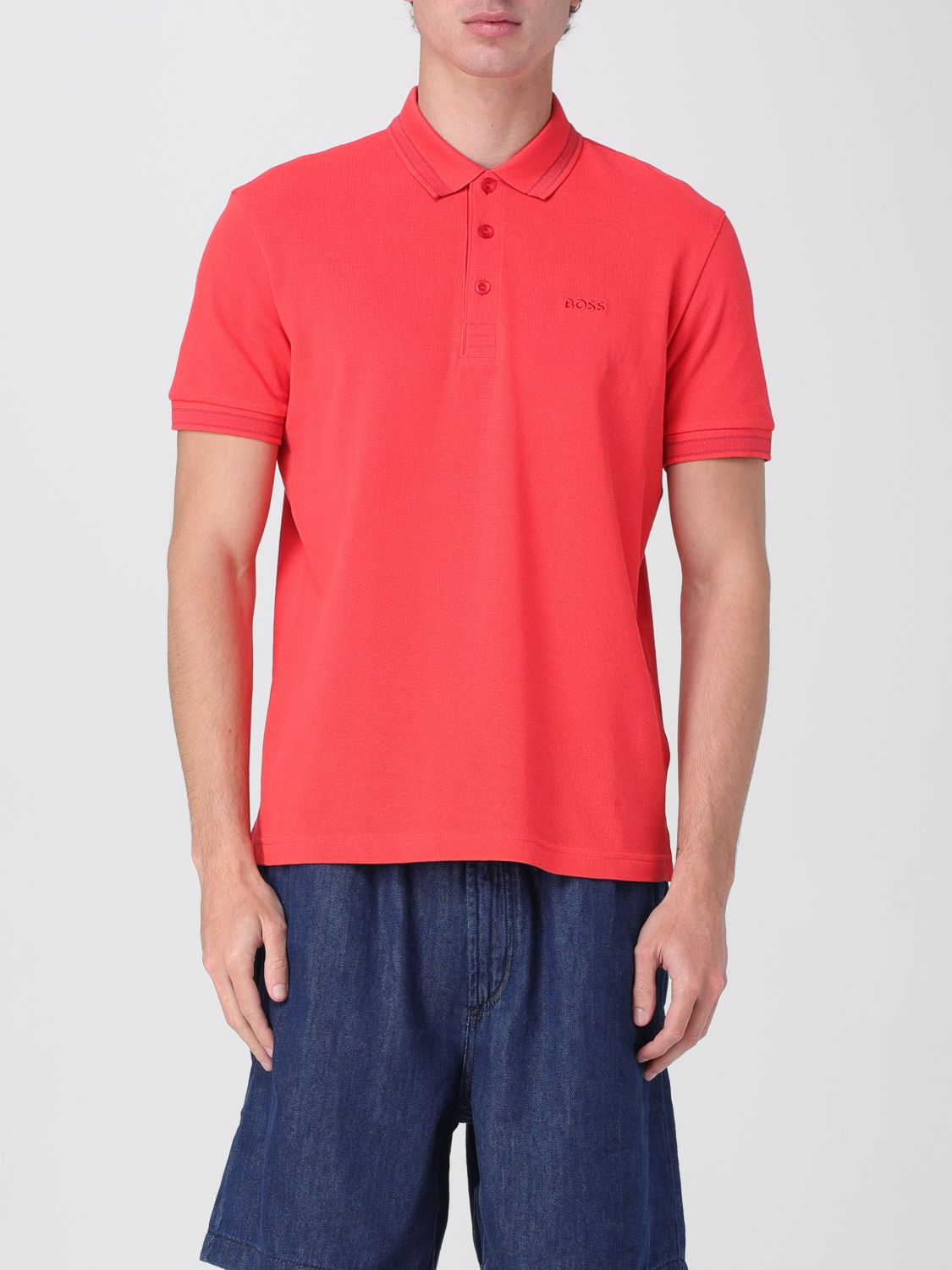 Polo Shirt BOSS Men color Red
