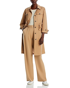 Delon Monogram Trench Coat