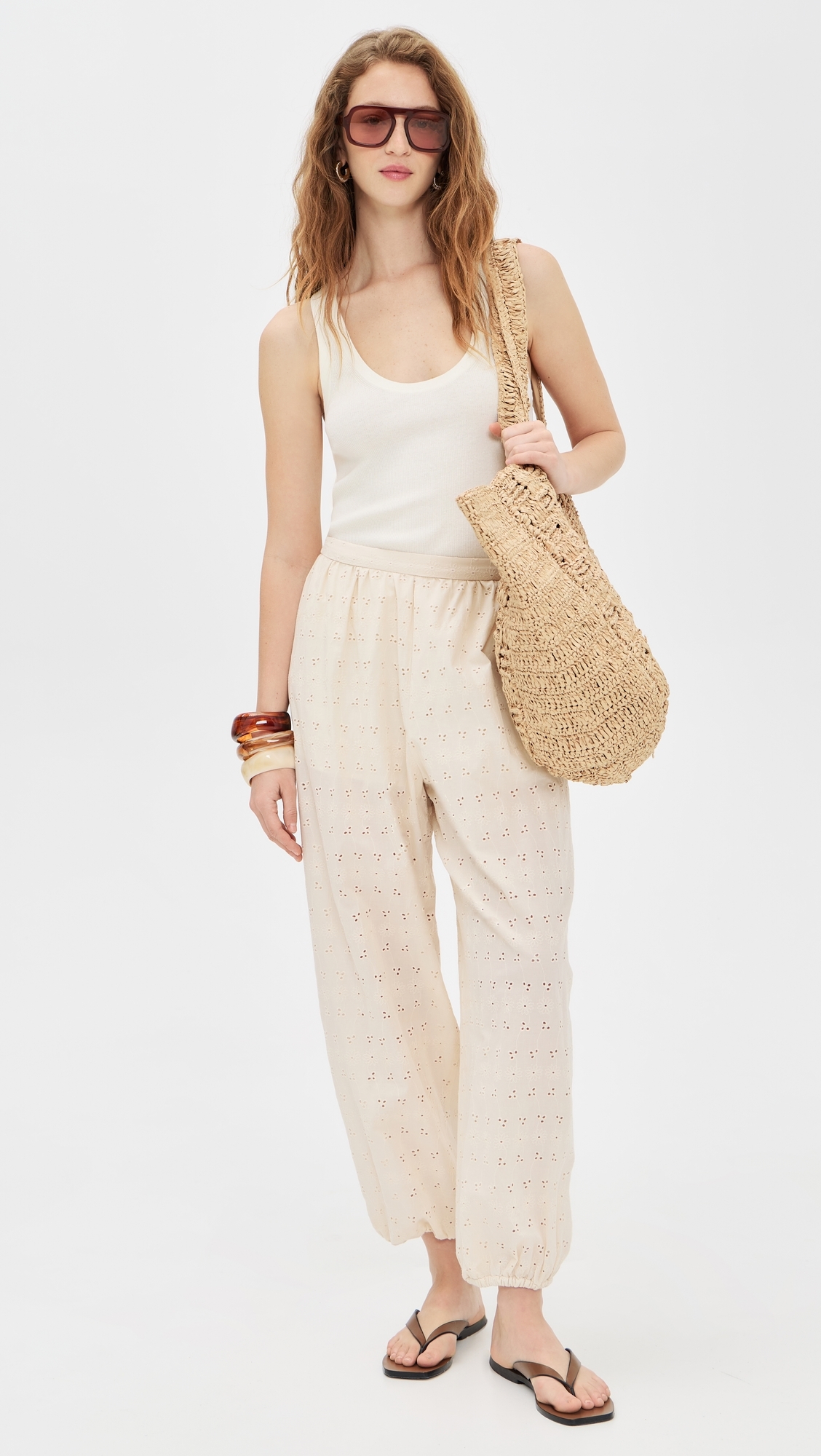 Jasmine Balloon Pants Beige